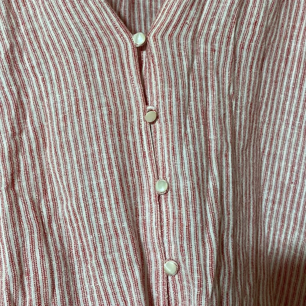Rails Marti Scarlet Stripe Top Size S - Picture 8 of 9